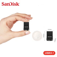 Двойной Флеш-накопитель SanDisk CZ430 USB флэш-память Drive128Gb 64 Гб Скорость считывания: до 130 МБ/с. флеш-накопитель 32 Гб оперативной памяти, 16 Гб встроенной памяти, флэш-накопитель USB 3,1 флеш-накопитель флешка