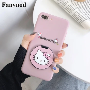 

For iPhone 11 Case Makeup Mirror Phone Case & Screen Protector For iPhone 11 Pro Max XR XS Max Cute Luxury Protective Back Cover