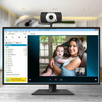 

Online Course Network Teaching 1080P/720P HD USB2.0 Webcam Built-in Microphone for Computer PC Laptop Desktop Video Conferencing