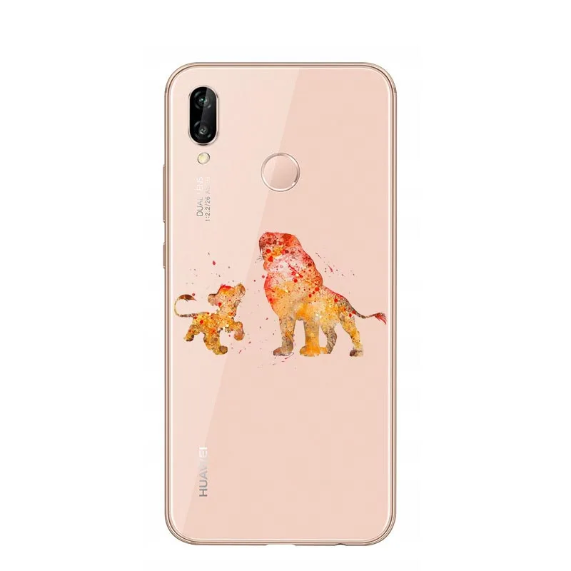 Силиконовый чехол для телефона Movie The lion king Nala simba timon для Huawei P10 Lite P20 Lite P20Pro P30 Lite P30Pro mate 10 Pro 20 Lite - Цвет: TPU