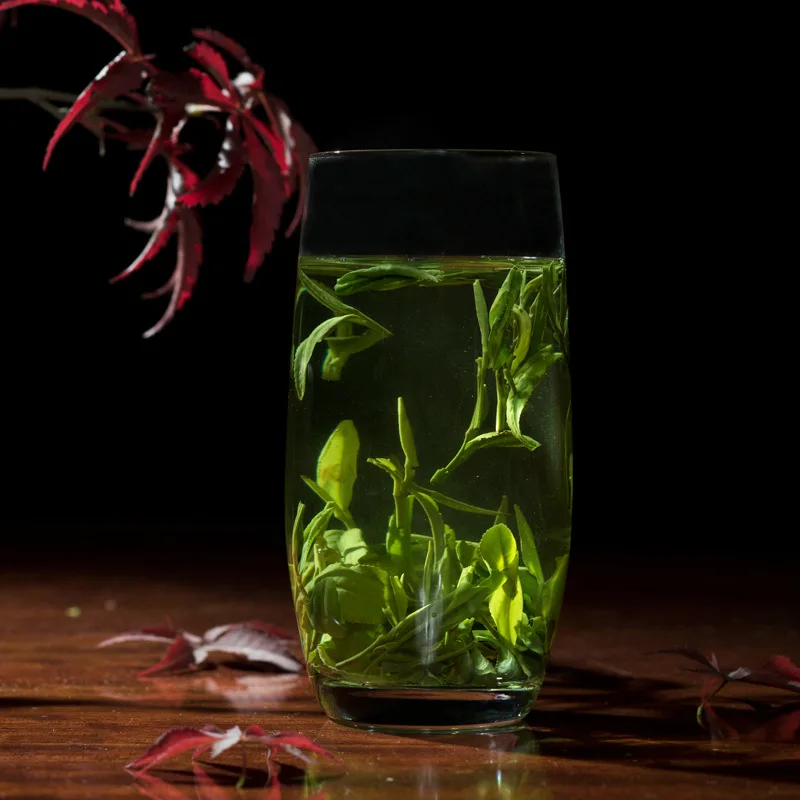 Китайский весенний чай Que She зеленый чай Воробей язык зеленый чай для ухода за здоровьем похудение