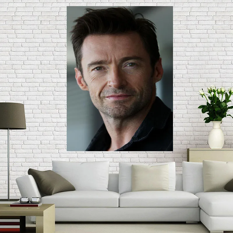 Настенный постер Hugh Jackman на заказ художественный декоративный для гостиной