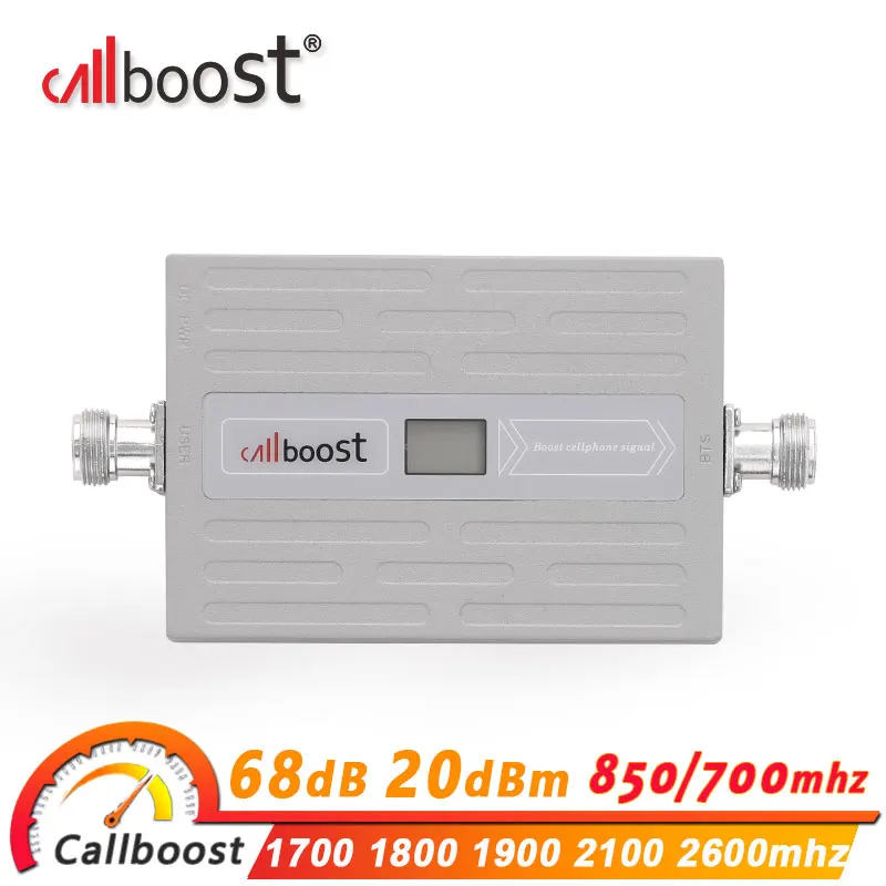 Мобильный сотовый усилитель Callboost gsm 2g 3g 4g LTE 1800 900 850 сигнала 2600 mhz ретранслятор dcs