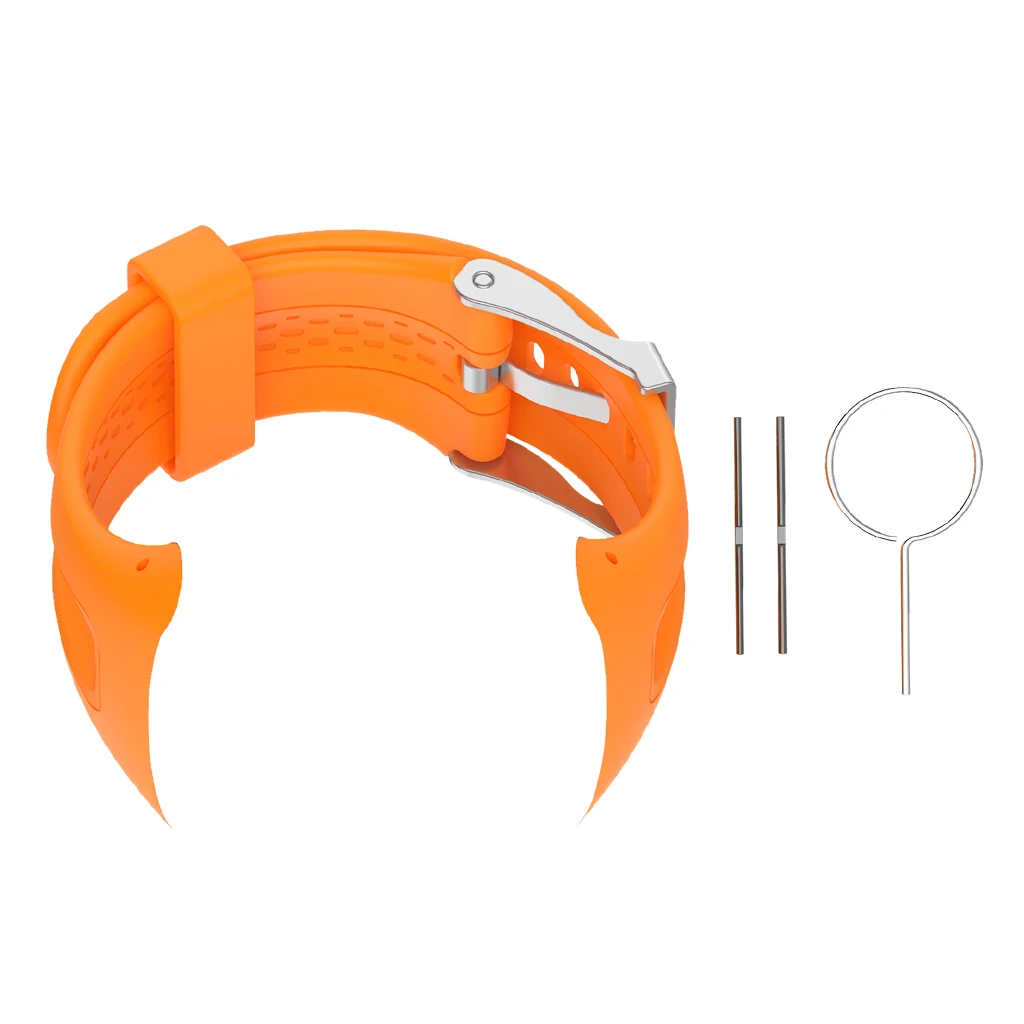 Sport Silicone Wristband Watch Band Strap Silicone belt Bracelet for Garmin Forerunner 10/15