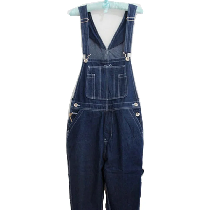 2020 Upper Size 2640 42 44 46 Men's Overalls Fashion Pocket Big Jeans Jumpsuit Casual Pants