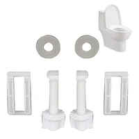 Toilet Fixing Screw Bolts Universal Toilet Lid Screws for Securing The Toilet Onto The Toilet Bowl（2 Pieces 1