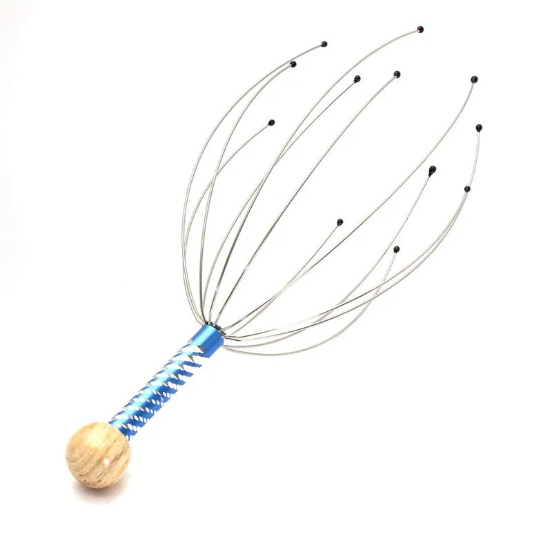 Pieces Tool Scalp Massage Equipment 3 Octopus Scalp Relaxation Relief Of Massage Neck Stress Instrument Red Vibrador Massageador Head Aliexpress Relaxation