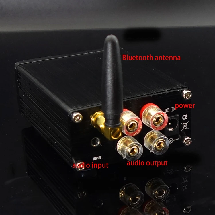 KYYSLB TPA3116 5,0 усилитель Bluetooth DC12~ 25 в 50 Вт* 2 домашний аудио цифровой HIFI усилитель супер LM1875 4-8 Ом NE5532 Op Amp