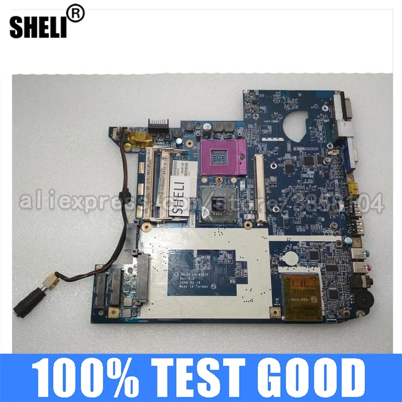 Материнская плата SHELI для ноутбука ACER Aspire 4730 4730Z MBAT902001 JAL90 LA-4201P | Компьютеры и офис