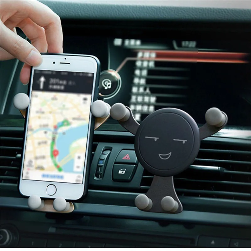 Универсальный автомобильный держатель для GPS навигатора Гравитационный