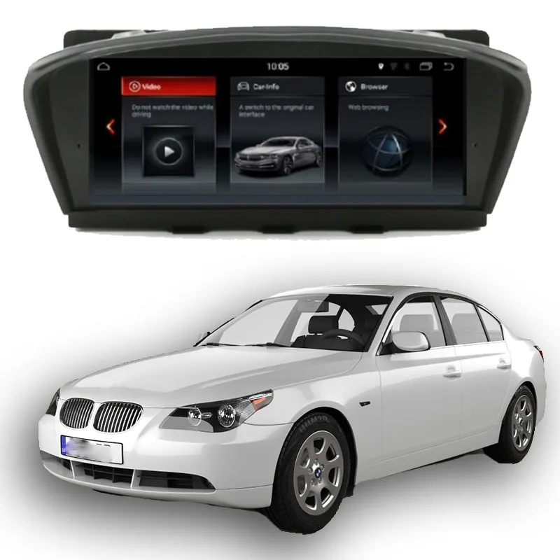 Car Multimedia For BMW 5 Series E60 E61 2003 2004 2005 2006 2007 2008 2009 2010 CarPlay TPMS GPS Audio Radio Navigation NAVI