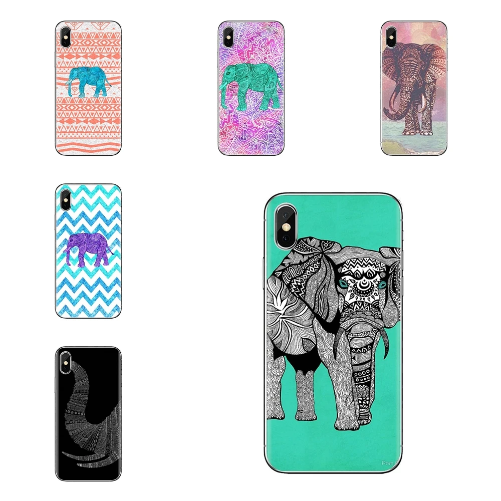 For Xiaomi Redmi 4 3 3S Pro Mi3 Mi4 Mi4i Mi4C Mi5 Mi5S Mi Max Note 2 Silicone Shell Cover Animal Totem Elephant Aztec Flower |