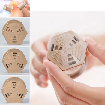 

Portable Moxa Moxibustion Box Acupuncture Relaxation Roller Holder Neck Arm Body Acupoint Massage Moxibuting Therapy Device