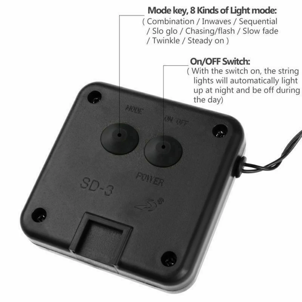 Романтические хрустальные шаровые гирлянды, наружные рождественские украшения, свадебные 50LED Солнечные вспышки для патио, фестивальные декорации, сказочные гирлянды