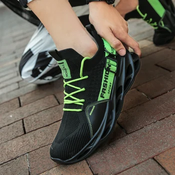 

Men's Casual Shoes Lightweight Shoes Men Shockproof Lack Up Breathable Male Sneakers Walking Gym Shoes Man Krasovki Plus Size 12