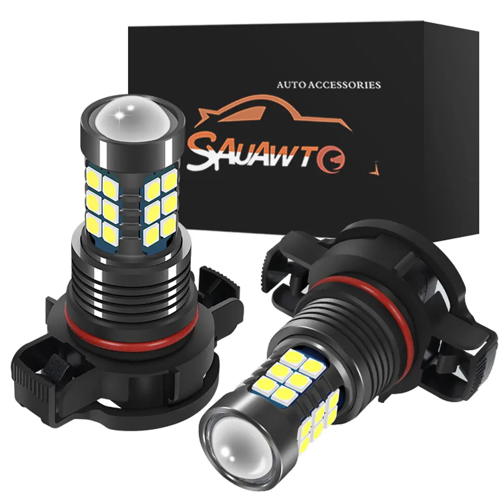 

2X H8 H9 H11 H16 LED Super Bright Car Fog Light Bulbs 9006 HB4 H10 9140 9145 H3 PSX24W 6000K White Car Driving Lamp Light Bulbs