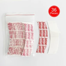 Double Sided Adhesive Tape Tabs 36 pcs Replacement Waterproof Tape For Tape Extension Toupee Lace Wigs Closure tanie i dobre opinie CN (pochodzenie) 36pcs pack Kleje