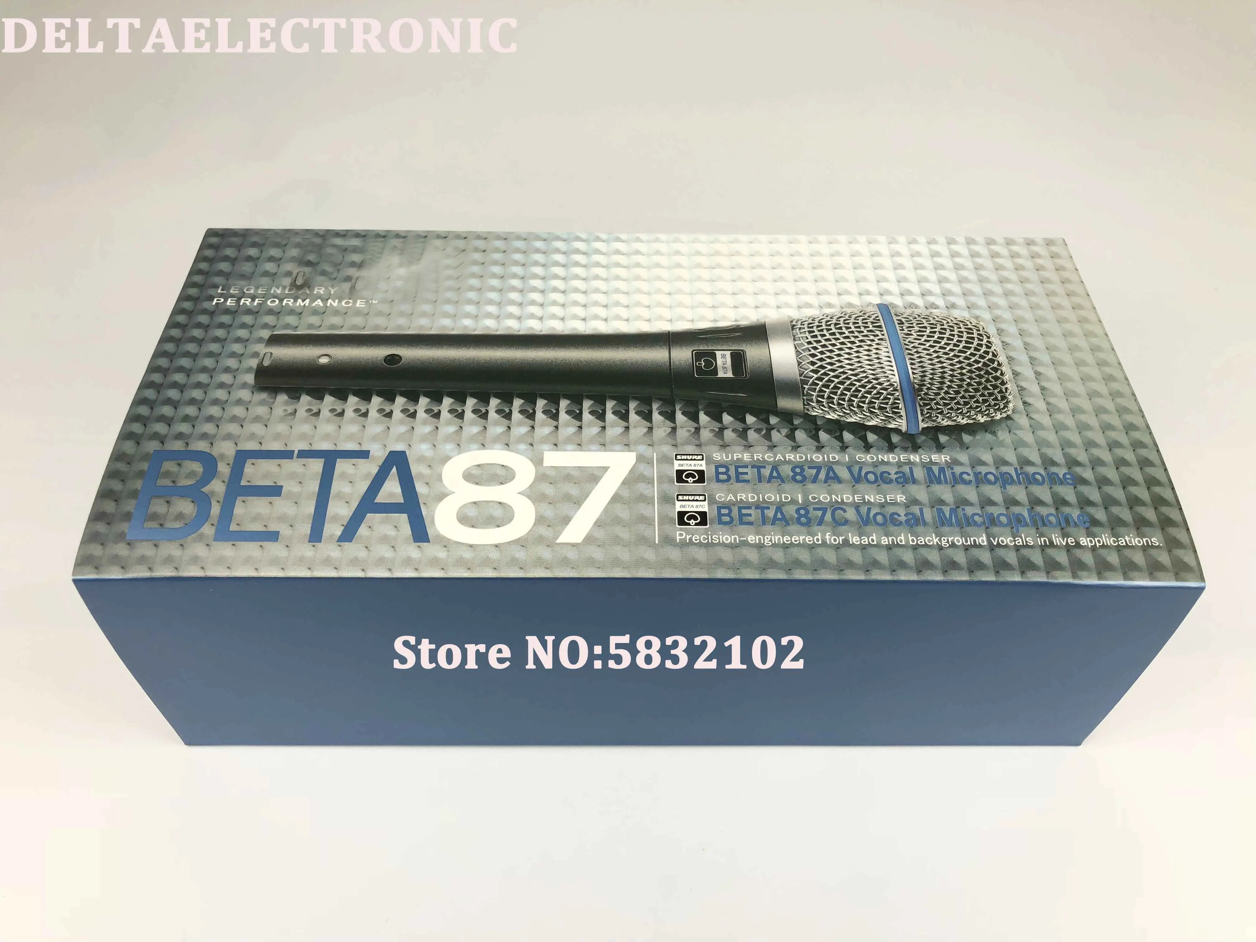 Free Shipping High Quality Beta87A Supercardioid Condenser Microphone,Clear Sound Vocal Microfono,Microphone For Hot Selling