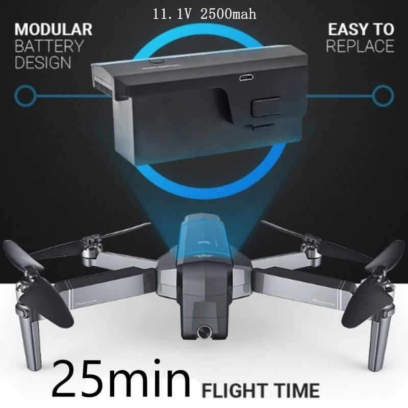 Камера KEELEAD SJRC F11 PRO беспилотники с GPS Wi Fi FPV 1080P/2K бесщеточный Квадрокоптер время