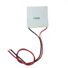 Термоэлектрическая генерирующая энергию лист F30345 40*40*5,0 мм термоэлектрический лист, источник тепла оборудование для производства электроэнергии