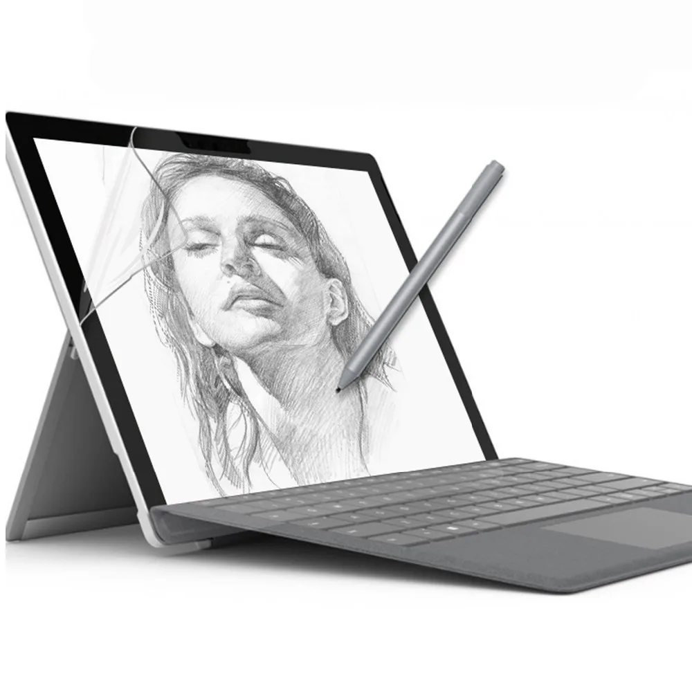 

Scratchproof Paper-Like Matte Screen Protector Protective Film for Microsoft Surface Pro 4 5 6 Pro4 Pro5 Pro6 Go Tablet