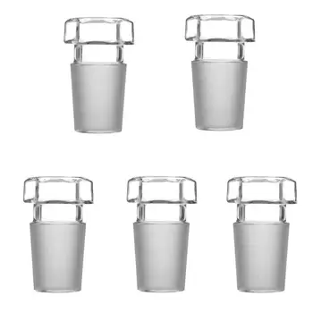

24/29,Glass Stopper,5 Pcs/Lot,Hexagonal Plug,Laboratory Chemical Glassware