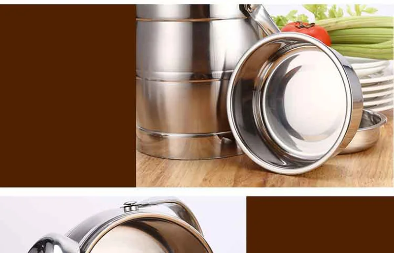 Vacuum Double Wall Stainless Steel Insulated Lunch Bento Box Portable China Japan Style Food Container For Kids Adult Student 20