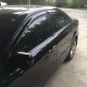 

For mazda 6 window visor 2003-2013 first generation Mazda 6 side Sun Rain Protection Shield Exterior body decoration accessories