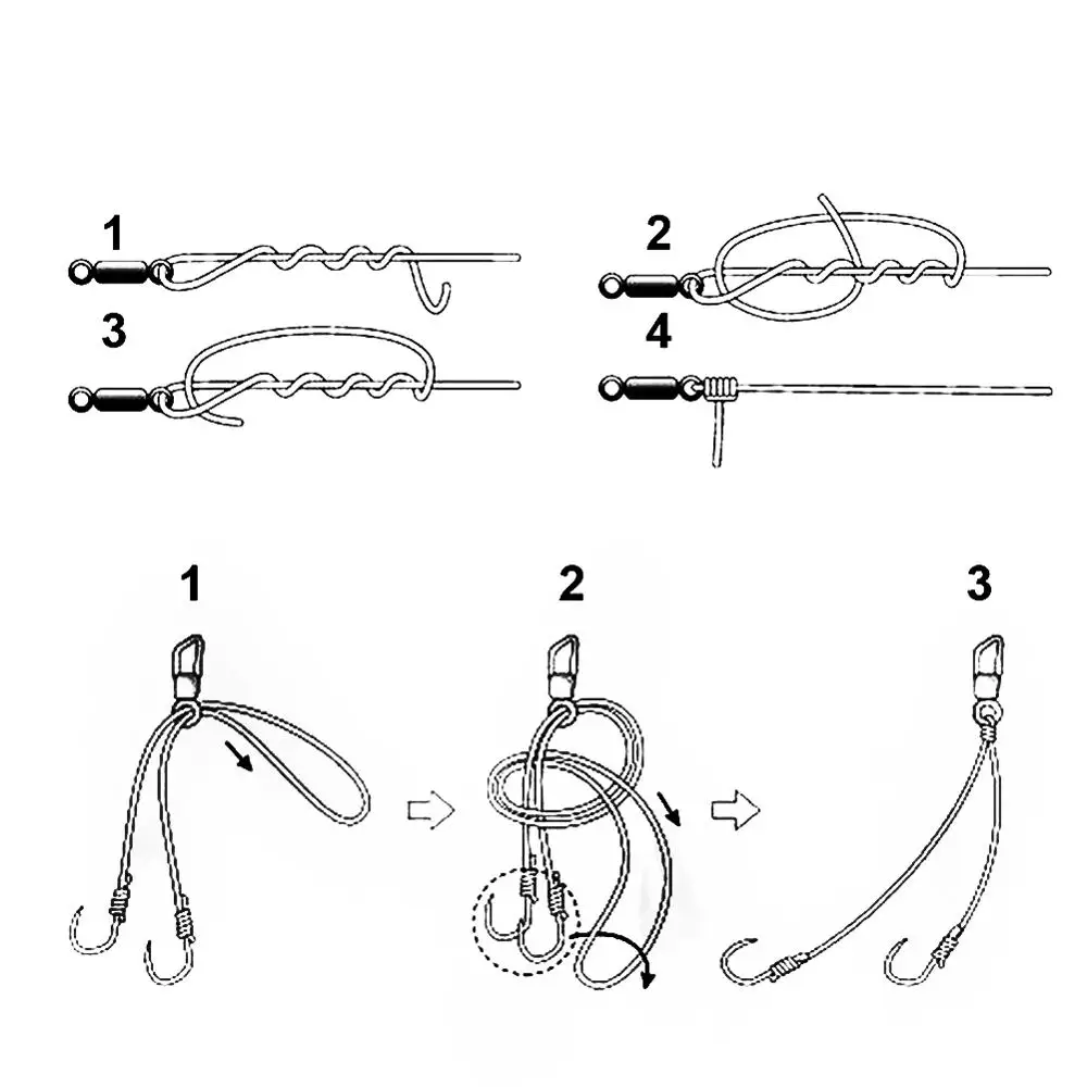 50-100pcs/box Fishing Barrel Bearing Rolling Swivel Solid Ring LB Lures Connector 14 Size Fishing Tackle Accessories Fish Tool
