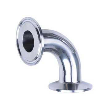 

OD 4" 101.6mm Sanitary Tri Clamp Elbow 90 Degree 304 Stainless Steel Sanitary Tri-Clamp Elbow Pipe Fitting