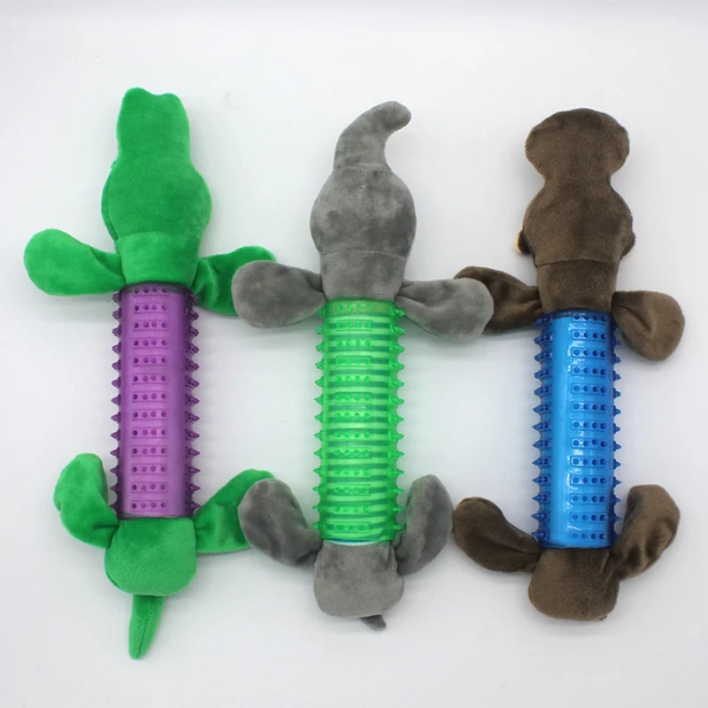 Puppy Dog Bite Resistant TPR жевательный пищащий игрушка для домашней собаки милая кукла для животных для собак для чистки зубов