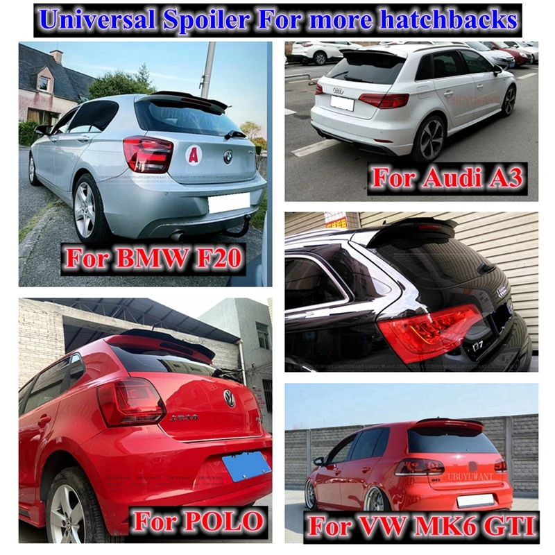 UBUYUWANT-alerón trasero de ABS de alta calidad para Volkswagen, Seat LEON,  1P, MK2, MK3, 5F, 2000-2020, decoración de ala trasera de coche - AliExpress