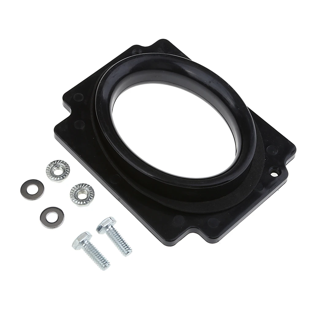 Black Air Filter Intake Adapter For Yamaha Banshee 350 YFZ350 00-06 Black Air Filter Intake Adapter For Yamaha Banshee 350 YFZ350 00-06