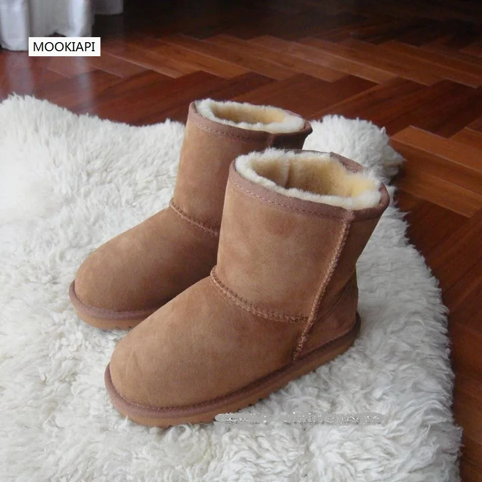 

In 2019, Australia's newest sheepskin-and-wool children's snow boots, pure wool toddlers'high-quality shoes, 7 colors