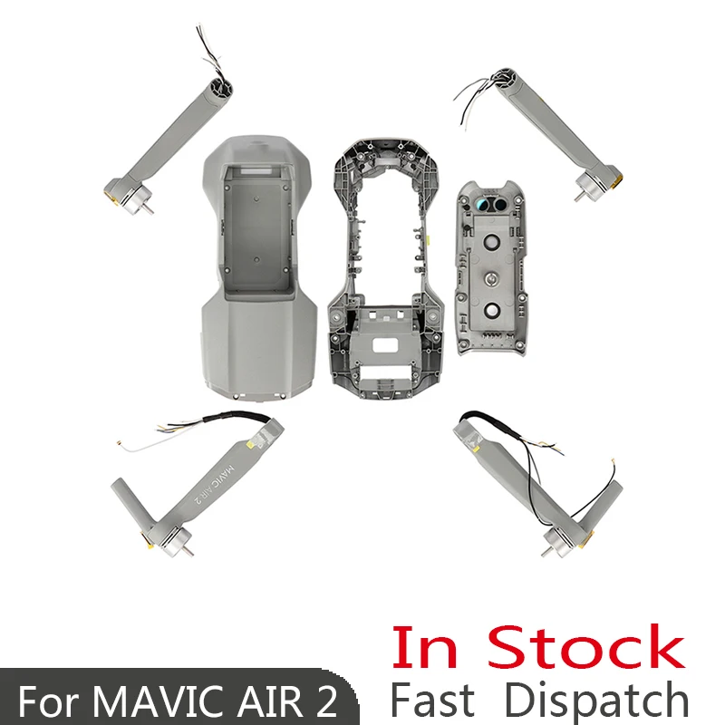 Оригинальный корпус Mavic Air 2 ARM средняя рамка Нижняя верхняя крышка Dji запасные