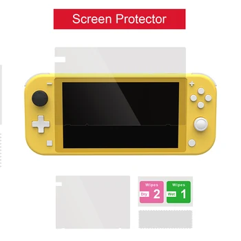 

12 in 1 Earphone Set Headset with Storage Bag Film Protective For Nintendo Switch Lite Charging Dock Thumb Grips Carry Case Kit