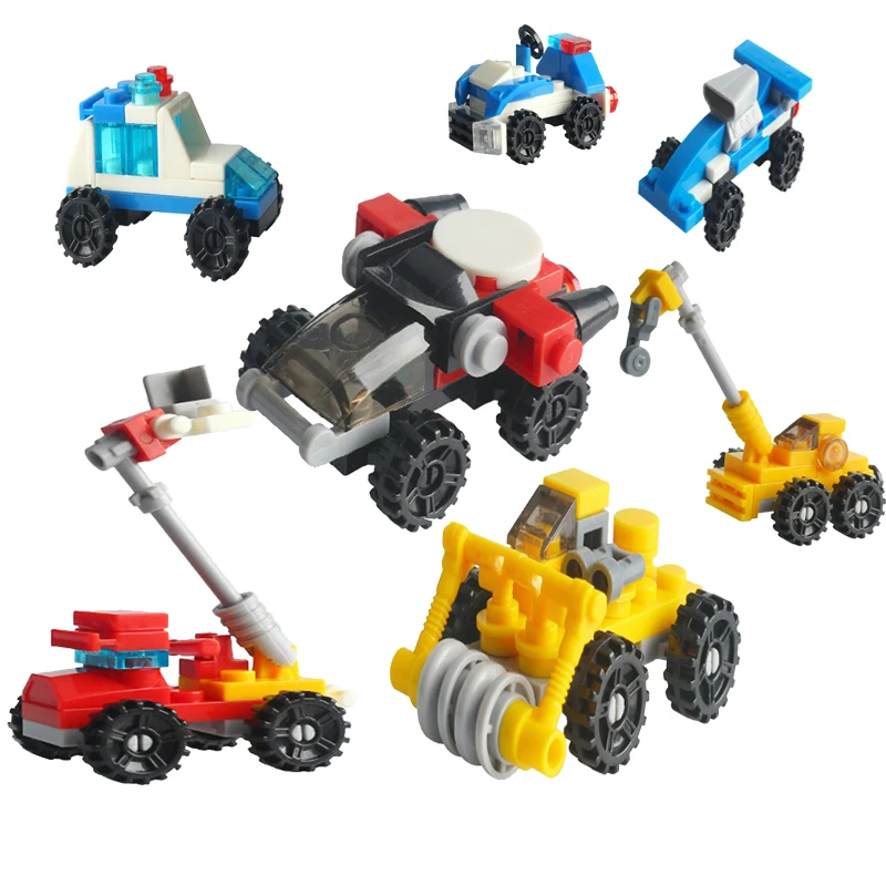 

Legoing Technic City Car Police Tank Road Roller Crane Rocket Jet Sports Car Traffic light Model Toy Legoing Building Blocks Set