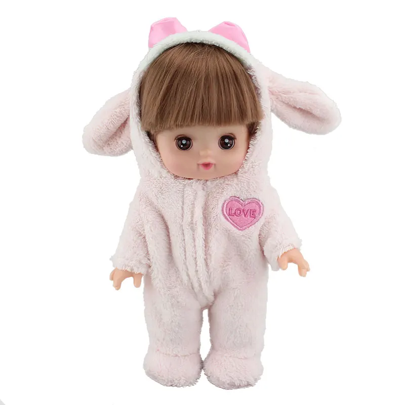 Милый полосатый комбинезон для 25 см Mellchan Baby Doll аксессуары для одежды
