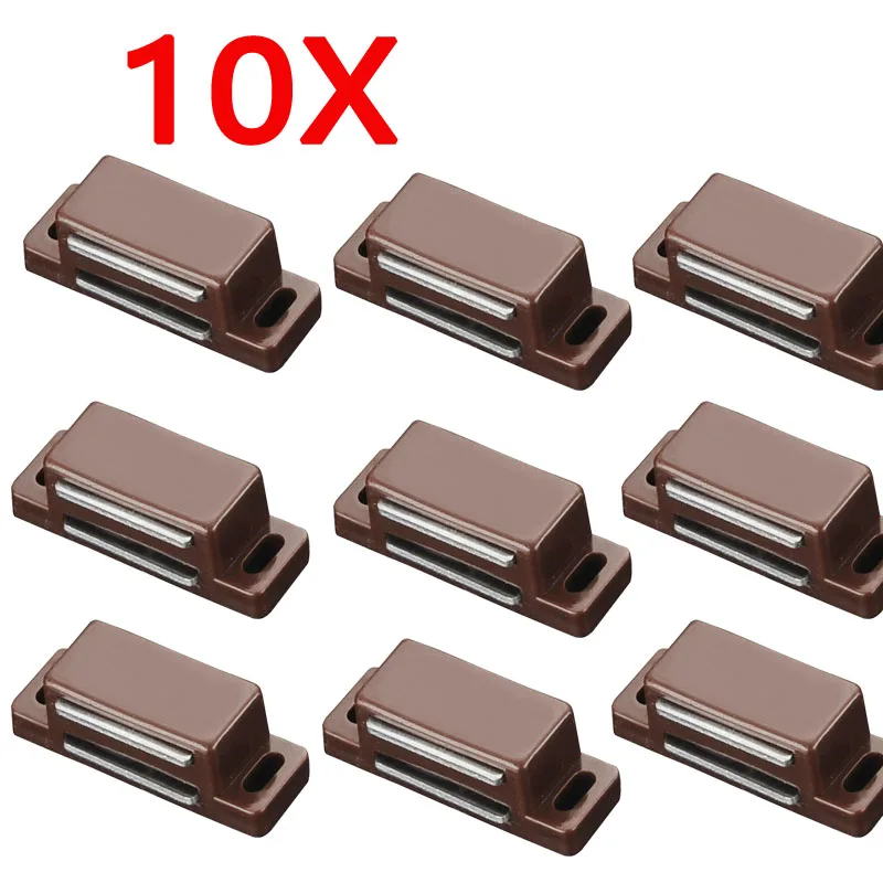 10 Sets Door Magnetic Closer and Cabinet Catch