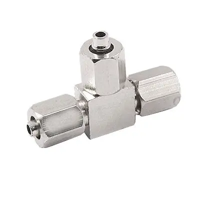 

2.5mm x 4mm Air Tube Tee Pneumatic Fitting Quick Connector Coupler