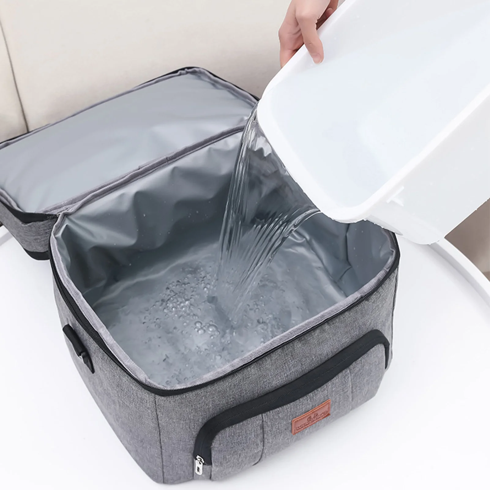 10/15L Insulated Thermal Cooler Lunch Box Storage Bag Food Beverage Fruit Fresh Keeping Storage Bag For Outdoor Camping Picnic