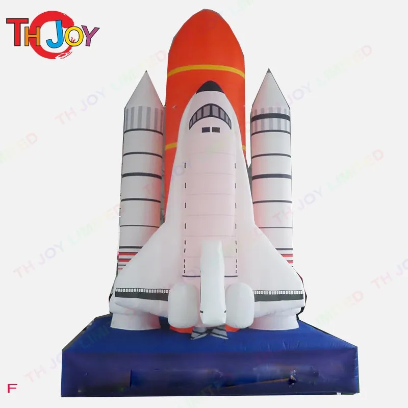 6m 20ft tall giant Inflatable Space Shuttle Spaceship Rocket Model for advertising