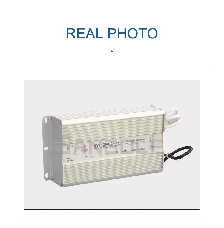 SYF-250W 5V12V24V импульсный источник питания водонепроницаемый на открытом воздухе платформа гром шторм вредная погода Высокое качество Электрический