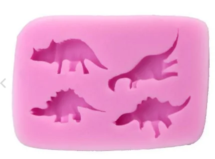 Dinosaur Silicone Cake Decorating Fondant Mold Chocolate Candy Sugarcraft Baking |