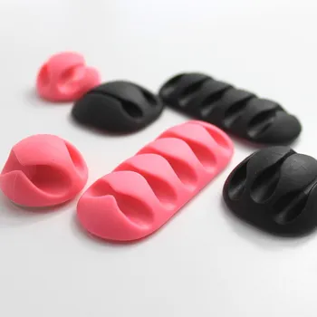 

Cable Winder Cord Organizer Wire Winder Fix Clip Earphone Holder Charger Wire Desktop Storage Charger Cable Holder Clips