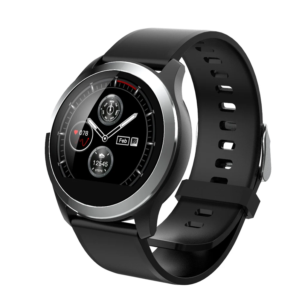 Z03 Смарт-часы для мужчин PPG+ ЭКГ IP68 Водонепроницаемый сердечный ритм кровяное давление спортивные Смарт-часы для Android IOS Телефон - Цвет: black