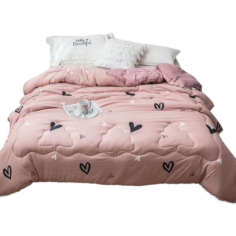 

Large Size Winter Quilt 220*240CM 4KG Thicken Duvet Warm Home Cover Duvet Quilt Bed Cover Home/hotel Bedding Comforter Blankets