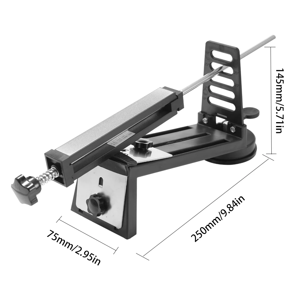 DMD Fix-angle Cut точильный инструмент, профессиональная нержавеющая сталь, кухонная заточка, система инструментов, твердая шлифовальная точилка, Whet Hone
