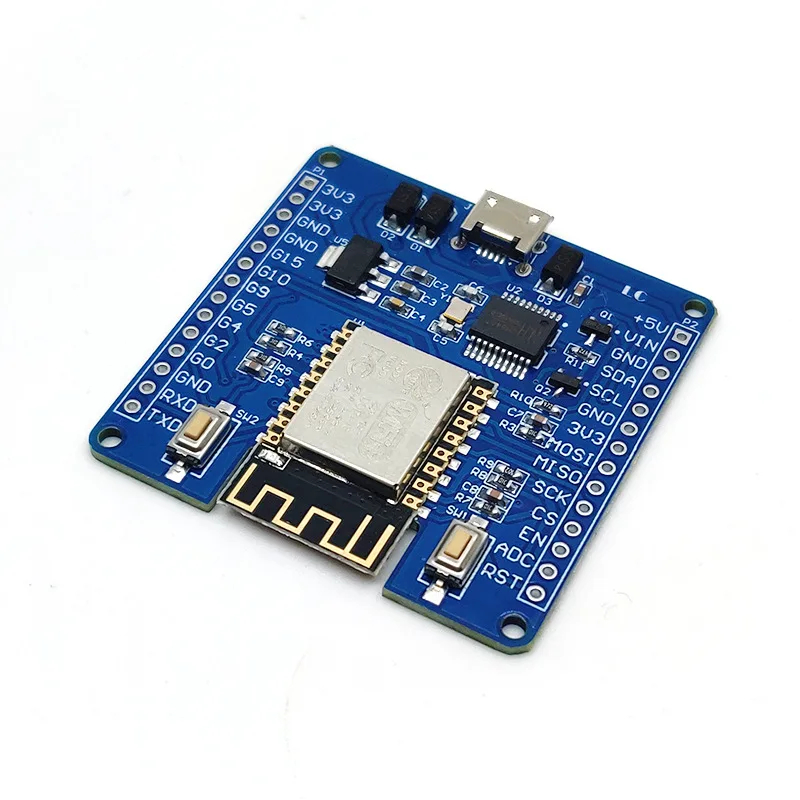 Программирование MicroPython макетная плата ESP8266 USB вход последовательный чип CH340