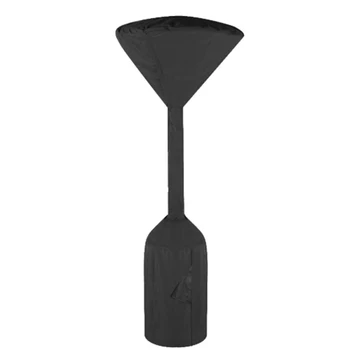 

Vertical Courtyard Heater Cover, 210D Outdoor Heater Thick Waterproof Heater Cover, Black